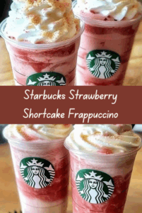 Starbucks Strawberry Shortcake Frappuccino