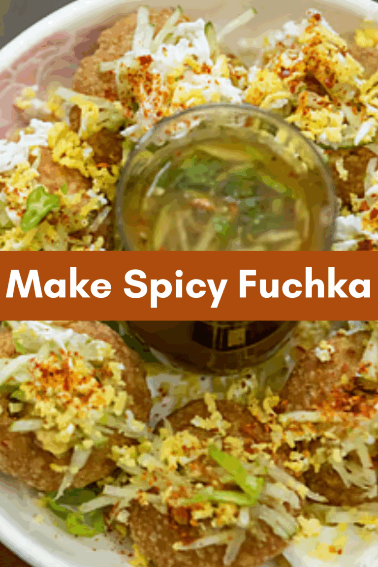 make spicy fuchka