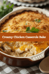 Creamy Chicken Casserole Bake