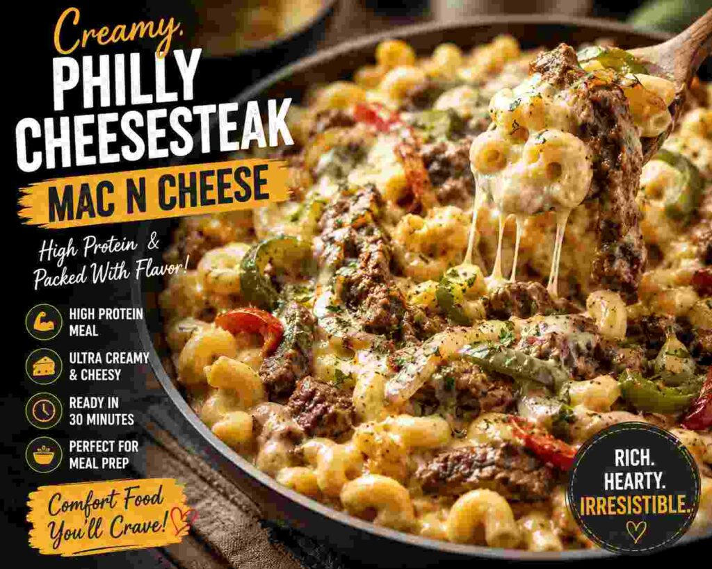 Creamy Philly Cheesesteak