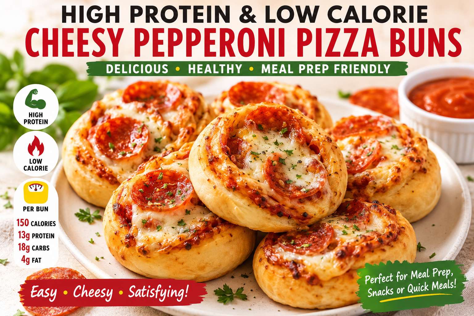 Pepperoni Pizza Buns
